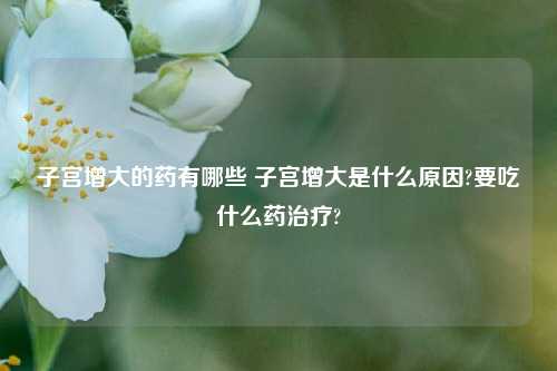 子宫增大的药有哪些 子宫增大是什么原因?要吃什么药治疗?