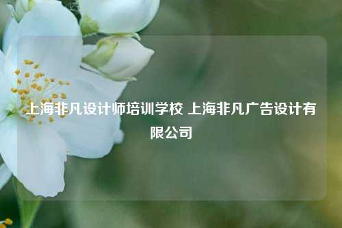 上海非凡设计师培训学校 上海非凡广告设计有限公司