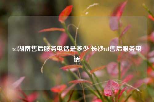 tcl湖南售后服务电话是多少 长沙tcl售后服务电话