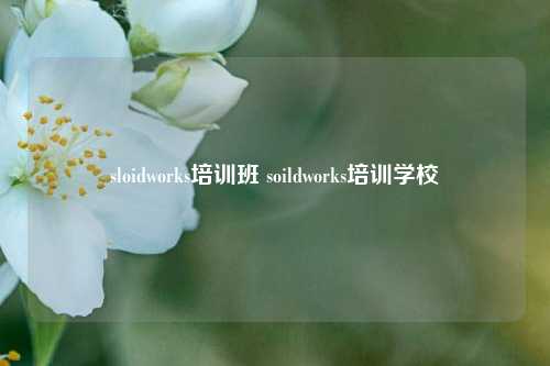 sloidworks培训班 soildworks培训学校